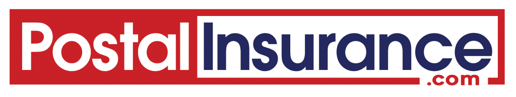 Postal Insurance logo with transparent logo